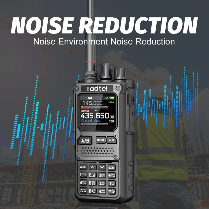 Radtel RT-920 Dual Band Handheld with Wideband RX Walkie Talkie