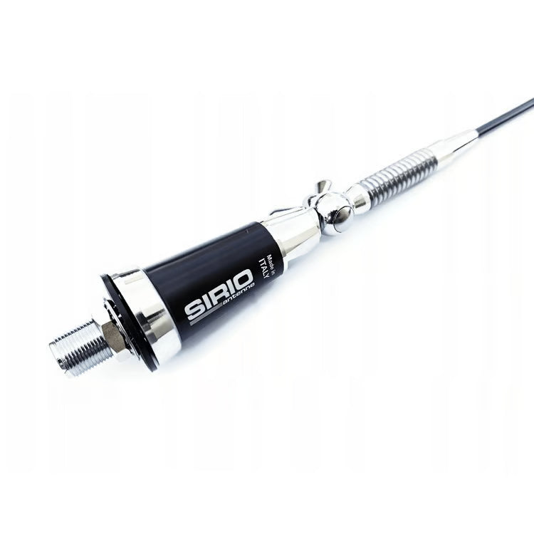 Sirio GL-27 No Ground - Mobile CB Antenna (With Mirror Mount)