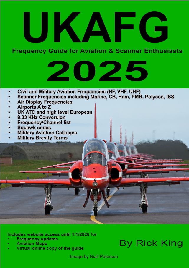 UKAFG UK Airband Frequency Guide 2025