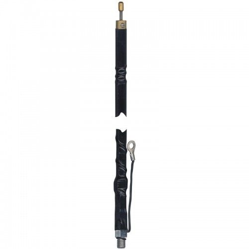 Wilson Silver Load 4ft Flexible Fibreglass CB Antenna Whip, Tuneable Tip, 200W, 3/8