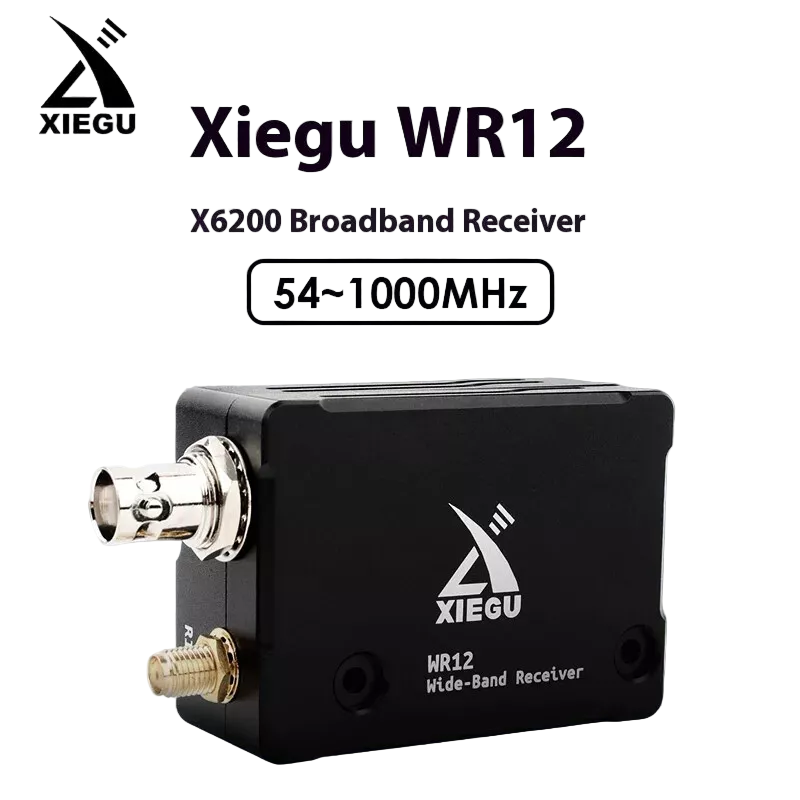 XIEGU WR12 BROADBAND RECEIVER FOR THE X6200