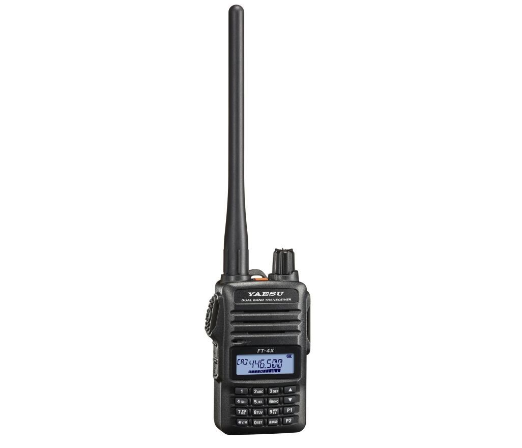 YAESU FT 4XE VHF/UHF Dual Band FM Handheld Transceiver
