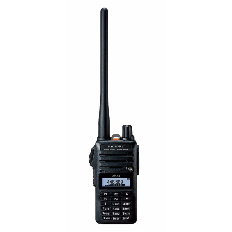 Yaesu FT-65 E VHF/UHF 2m/70cm Dual Band FM Transceiver